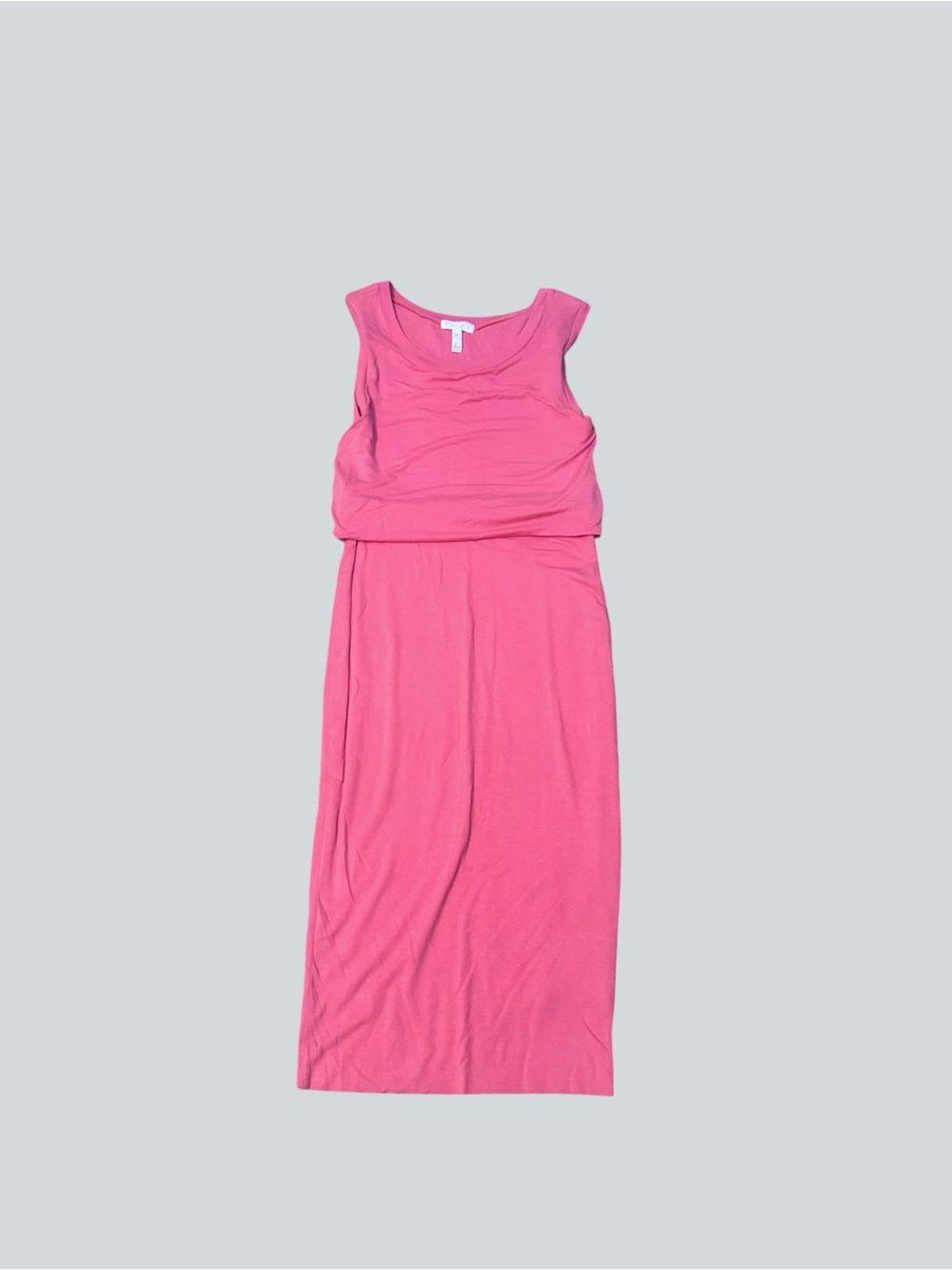 Leith Pink Sleeveless Knee Length with Tank Bodice